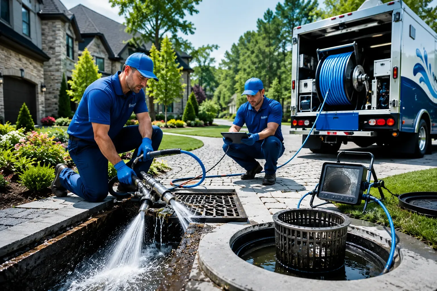 Local outdoor drain cleaning professionals in Mainesburg, PA