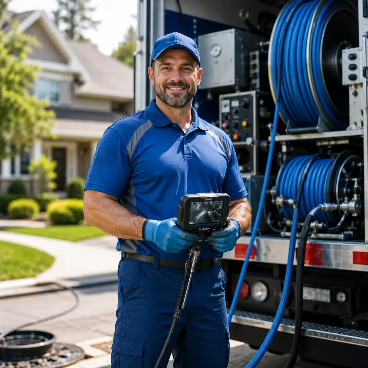 Local outdoor drain cleaning specialists in Mainesburg, PA